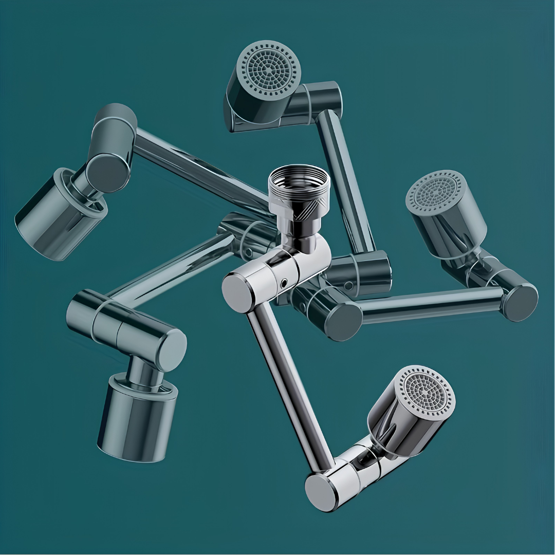 Rotating Faucet/Tap Extender | Stainless Steel | 360° rotation